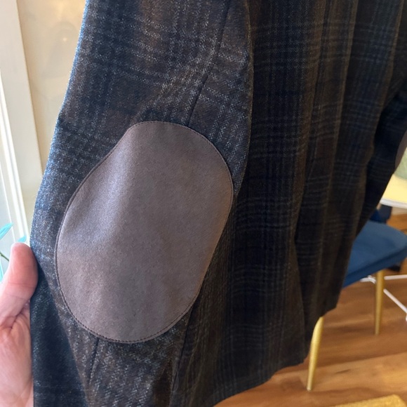 Billy Reid Virgin Wool Plaid Two Buttons Jacket Blazer Made in Italy - Picture 6 of 8